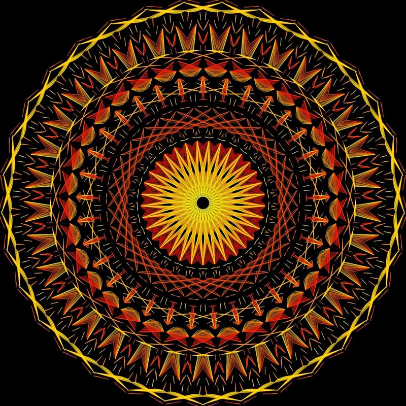 Mandala Geometric Pattern